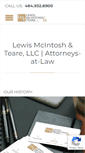 Mobile Screenshot of lewislawsite.com