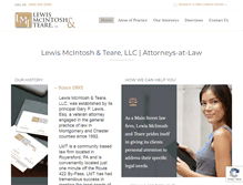 Tablet Screenshot of lewislawsite.com